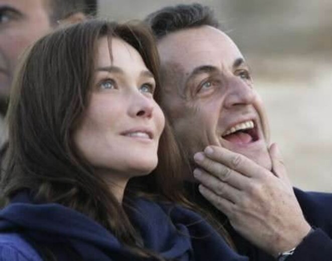 Carla Bruni and Nicolas Sarkozy. © Reuters Carla Bruni and Nicolas Sarkozy. © Reuters