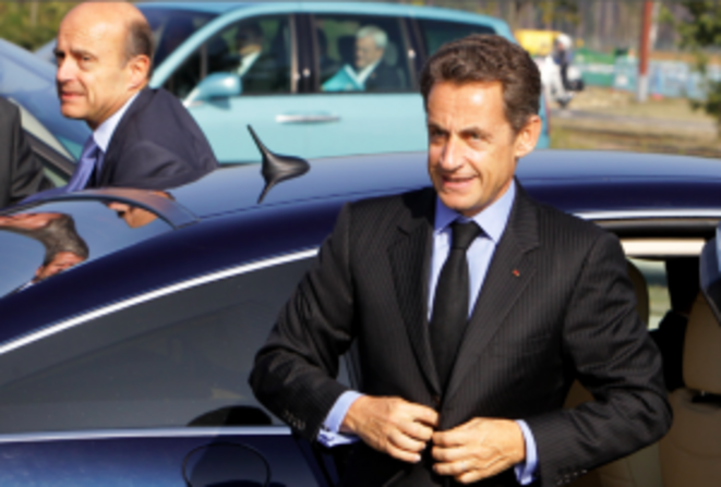 In: Alain Juppé (left) with Nicolas Sarkozy. © Reuters