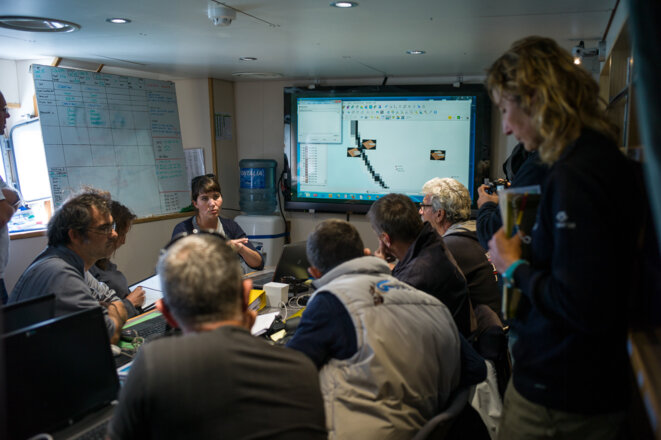 A bord de lAndré Malraux pendant la campagne éolien offshore 2014 © T. Seguin Drassm A bord de lAndré Malraux pendant la campagne éolien offshore 2014 © T. Seguin Drassm