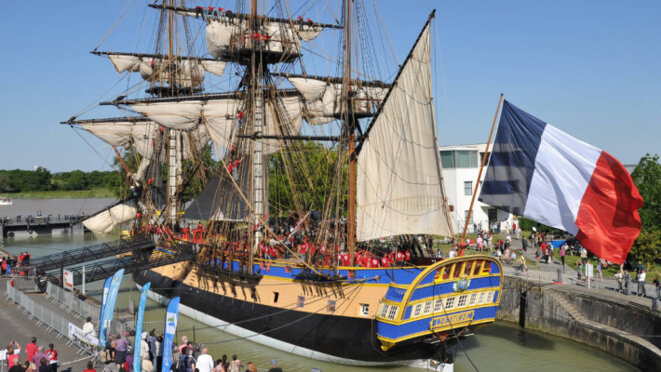 La réplique de l'Hermione ©DR La réplique de l'Hermione ©DR