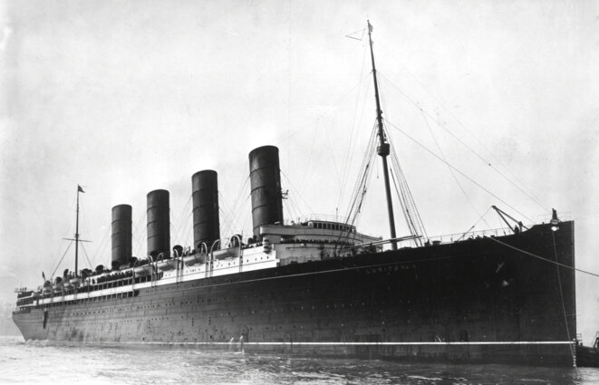 RMS Lusitania © DR RMS Lusitania © DR