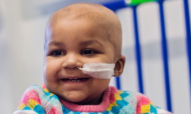 La petite Layla Richards, soignée par "édition de gènes" © Sharon Lees/ Great Ormond Street Hospital La petite Layla Richards, soignée par "édition de gènes" © Sharon Lees/ Great Ormond Street Hospital