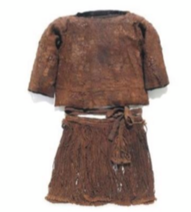 La blouse et la jupe de la fille d'Egtved © Scientific Reports La blouse et la jupe de la fille d'Egtved © Scientific Reports