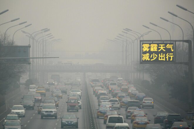 Smog à Beijing © DR Smog à Beijing © DR