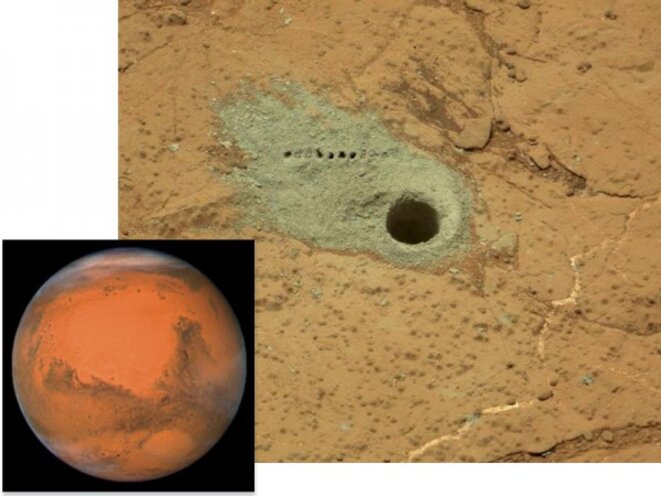 Samedi-sciences (112): chasse aux "fossiles moléculaires" sur Mars