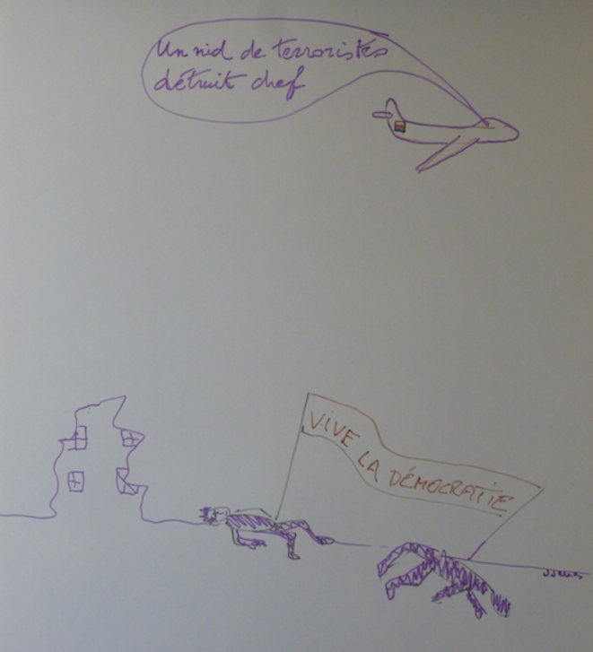 bombardement terroriste russe d'Ariha aux mains des anti-Assad