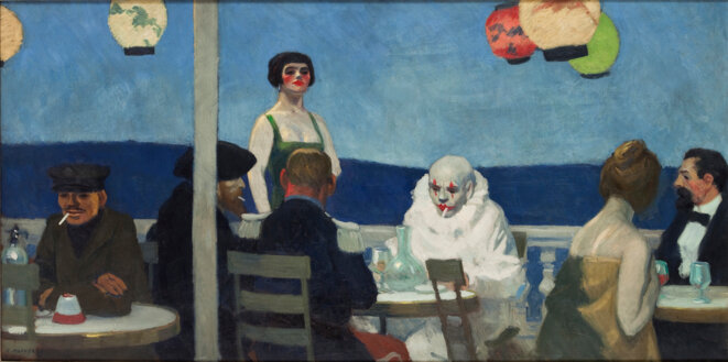 Soir bleu, Edward Hopper Soir bleu, Edward Hopper