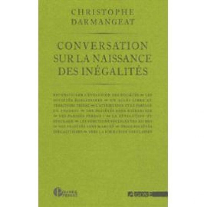 Les classes, un produit provisoire de l’évolution sociale, Christophe Darmangeat
