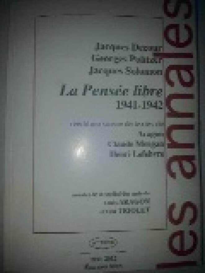 La Pensée libre : 1941-1942