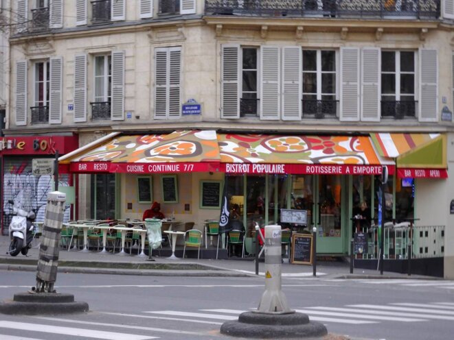 Bistrot populaire, affiché tel © Gilles Walusinski Bistrot populaire, affiché tel © Gilles Walusinski