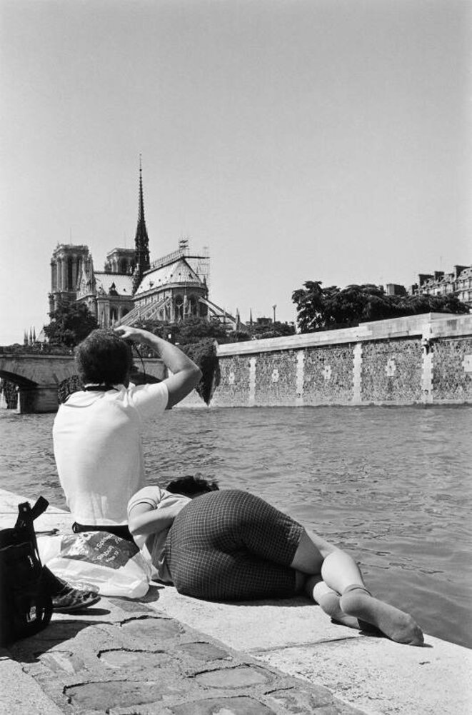 Le derrière de Notre-Dame - 1981 © Jean-Philippe Charbonnier Le derrière de Notre-Dame - 1981 © Jean-Philippe Charbonnier
