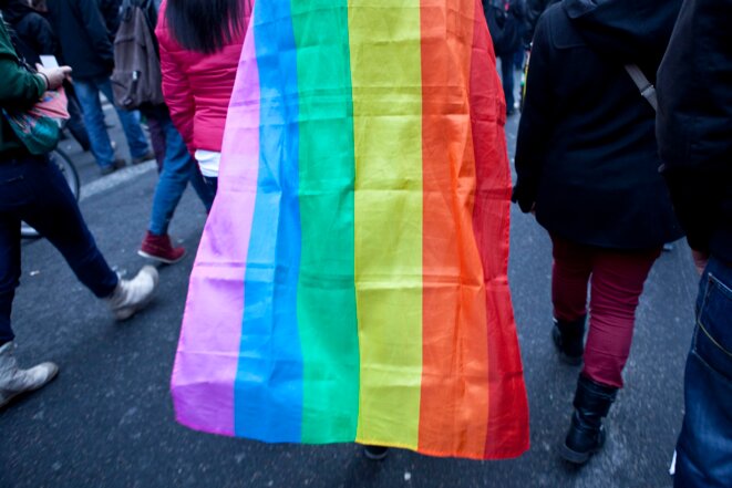 Manifestation pour le mariage pour tous: instantanés