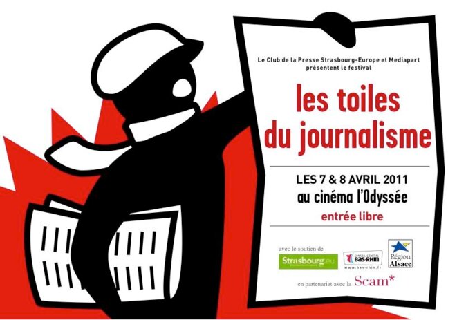 «Les toiles du journalisme»: les 7 et 8 avril à Strasbourg