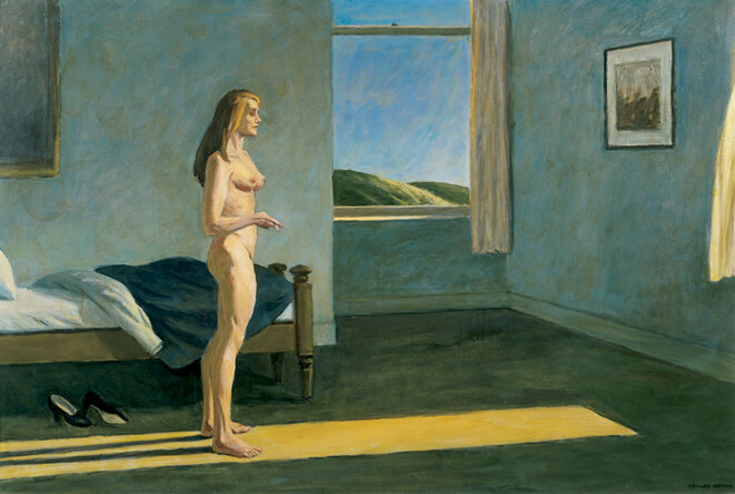 A woman in the Sun © Edward Hopper - 1961 A woman in the Sun © Edward Hopper - 1961