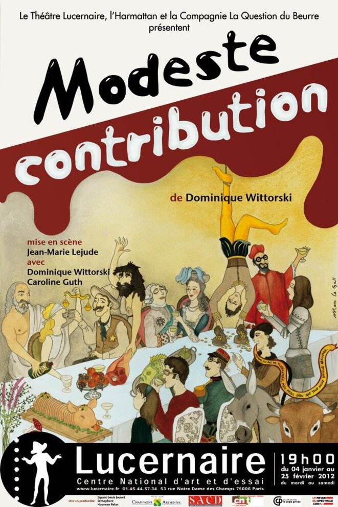 «Modeste Contribution»: réservez vos places!