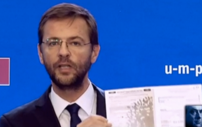 J. Lavrilleux, directeur de cabinet de Copé, lors du vote pour la présidence de l'UMP © Capture BFMTV J. Lavrilleux, directeur de cabinet de Copé, lors du vote pour la présidence de l'UMP © Capture BFMTV