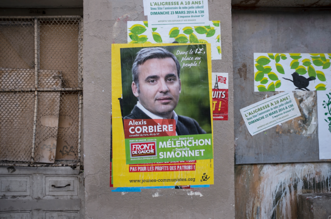 Dans le XIIe, Alexis Corbière a rassemblé 5,4 % des voix. © Nicolas Serve Dans le XIIe, Alexis Corbière a rassemblé 5,4 % des voix. © Nicolas Serve