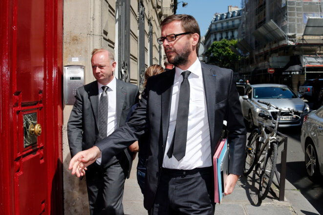 Eric Cesari et Jérôme Lavrilleux. © Reuters Eric Cesari et Jérôme Lavrilleux. © Reuters