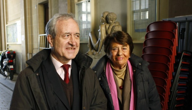 Jean Tibéri, conseiller de Paris depuis 1971 et sa femme, Xavière Tibéri. © Reuters/Antoine Gyori Jean Tibéri, conseiller de Paris depuis 1971 et sa femme, Xavière Tibéri. © Reuters/Antoine Gyori