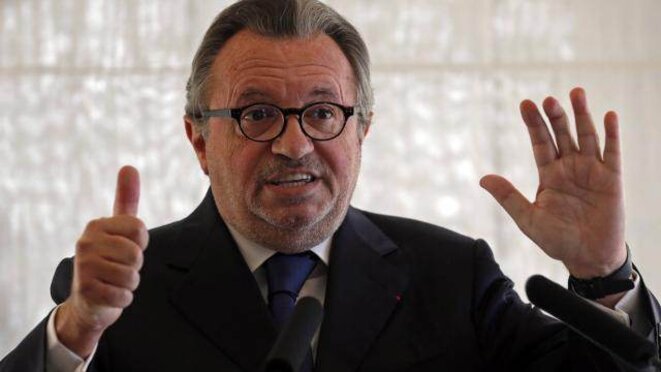 Jean-Noël Guérini, lors d'une cofnérence de presse le 11 octobre 2013 © Reuters Jean-Noël Guérini, lors d'une cofnérence de presse le 11 octobre 2013 © Reuters
