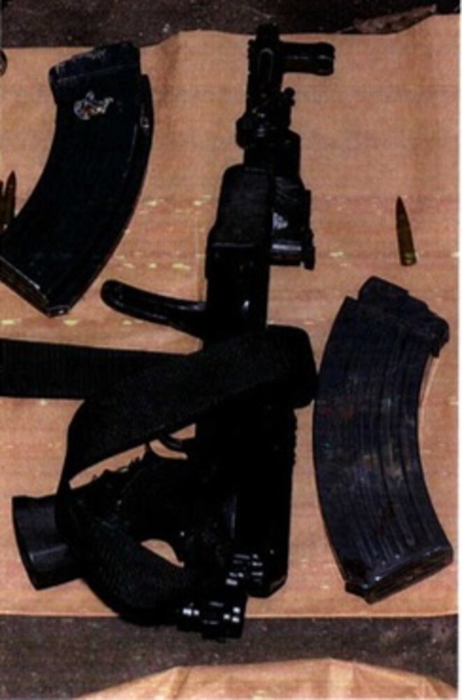 Les armes d'Amedy coulibaly. © DR Les armes d'Amedy coulibaly. © DR