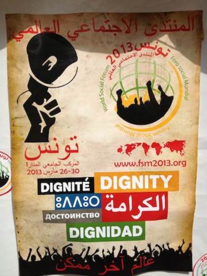 Affiche du FSM 2013 Affiche du FSM 2013