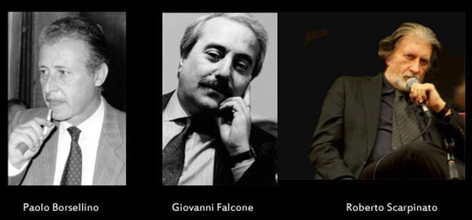 Les trois juges antimafia italiens dont les textes sont publiés aux éditions La contre allée © Libfly.com Les trois juges antimafia italiens dont les textes sont publiés aux éditions La contre allée © Libfly.com