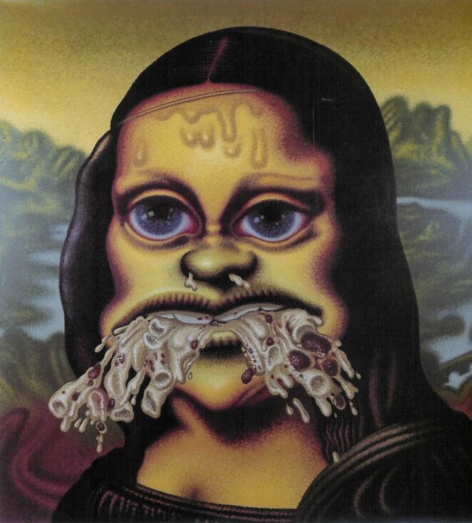 « Mona Lisa vomit des macaronis » (1995) « Mona Lisa vomit des macaronis » (1995)