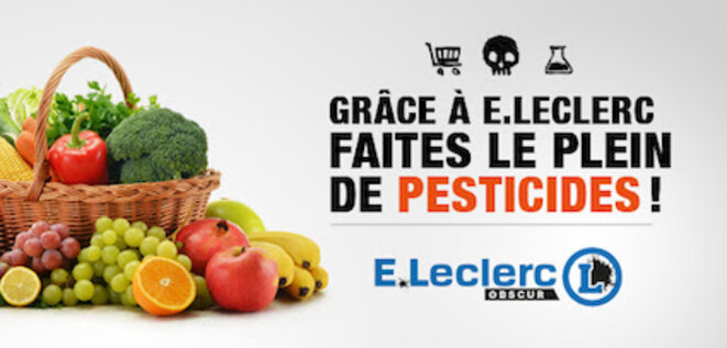Chez Leclerc, les pesticides sont offerts !