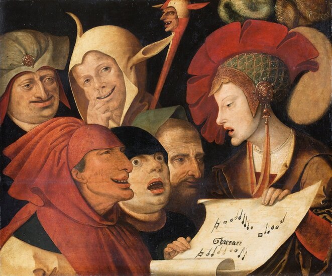 "Chanson des fous" / artiste anonyme flamand "Chanson des fous" / artiste anonyme flamand