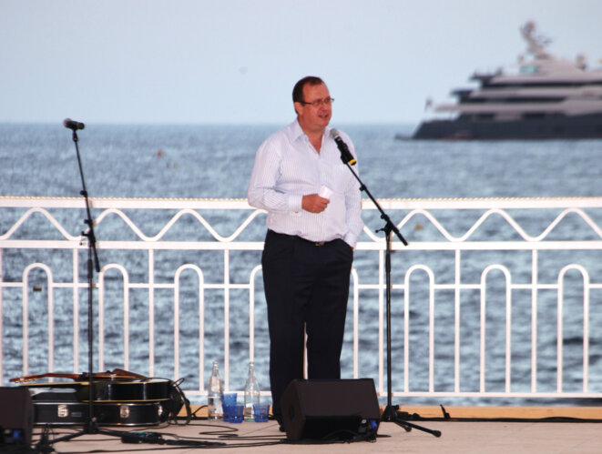 Jürg Schmid, dirigeant de pasche Monaco, en juin 2010 © DR Jürg Schmid, dirigeant de pasche Monaco, en juin 2010 © DR