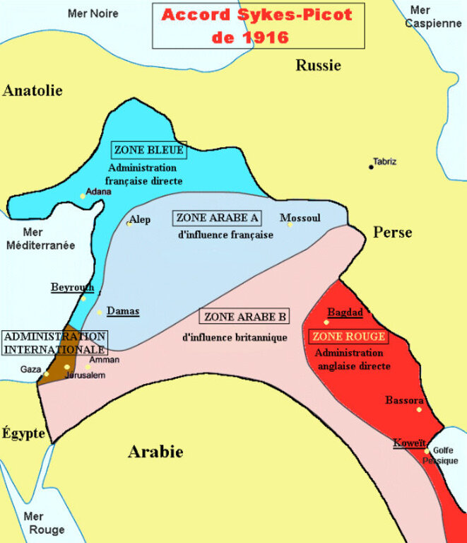 Historique 1 De La Grande Syrie Au Mandat Britannique