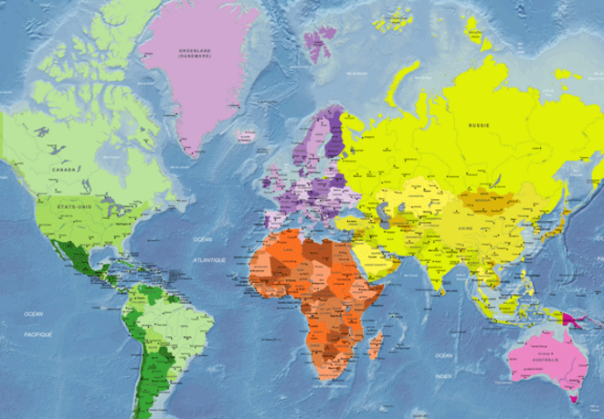 L'impérialisme par la cartographie ...(avec les cartes ...