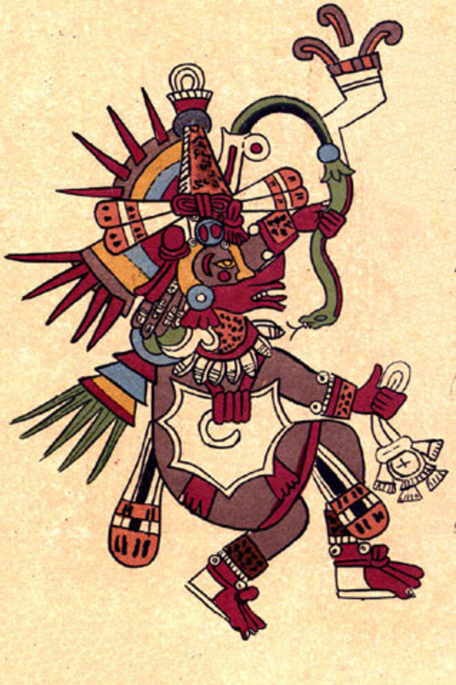 Quetzalcoatl © Codex Borbonicus, 16ème siècle Quetzalcoatl © Codex Borbonicus, 16ème siècle