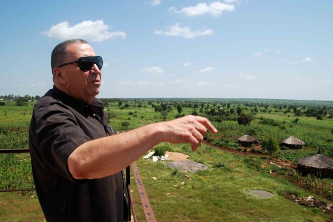 François Achour, manager de l'usine et de ses 55.560 hectares. © (V.D.)
