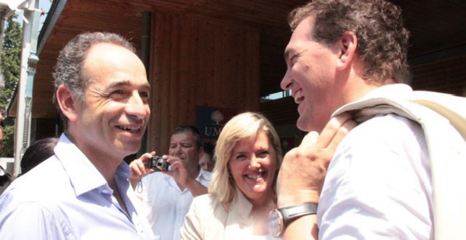 Jean-François Copé avec Michèle et Philippe Tabarot. © J-F. Copé / Flickr Jean-François Copé avec Michèle et Philippe Tabarot. © J-F. Copé / Flickr