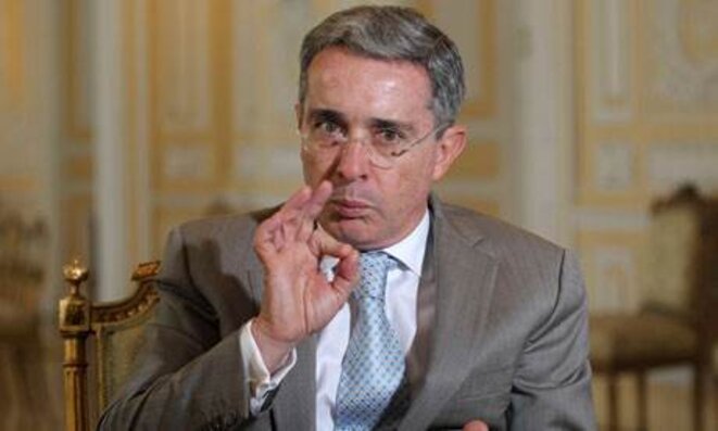 Alvaro Uribe. © Reuters