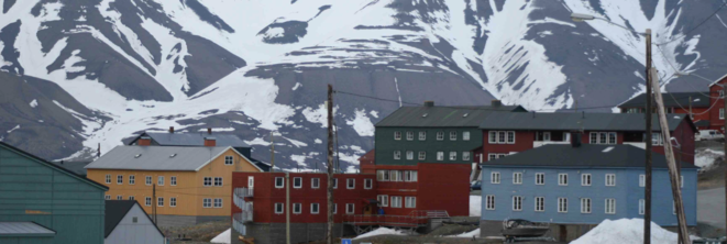 Longyearbyen, capitale de l'archipel de Svalbard. © M.G. Longyearbyen, capitale de l'archipel de Svalbard. © M.G.