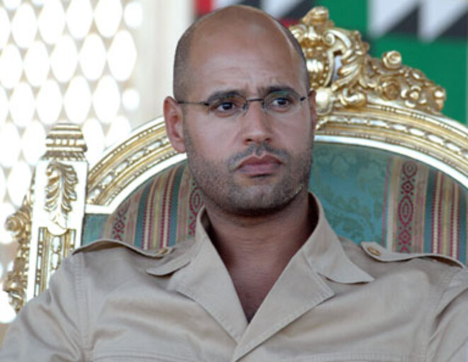 Saïf al-Islam Kadhafi, le fils du dictateur libyen. © (dr) Saïf al-Islam Kadhafi, le fils du dictateur libyen. © (dr)