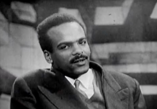 Edouard Glissant, 1957. Edouard Glissant, 1957.