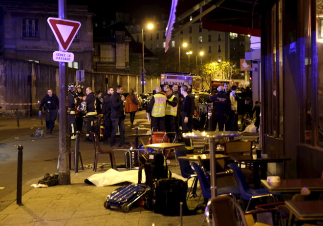 Paris, vendredi soir. © Reuters Paris, vendredi soir. © Reuters