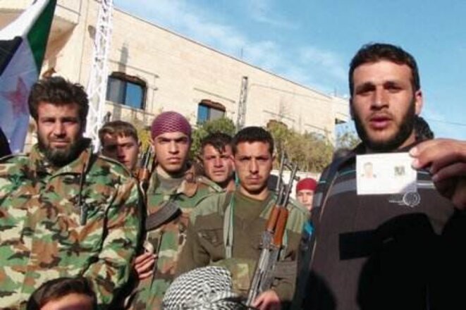 Combattants de l'armée libre. Combattants de l'armée libre.