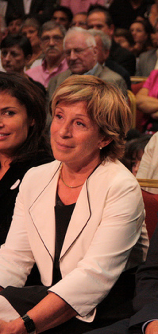 Brigitte Barèges le 14 septembre 2011, lors d'un meeting à Toulouse. © Flickr / UMP Brigitte Barèges le 14 septembre 2011, lors d'un meeting à Toulouse. © Flickr / UMP