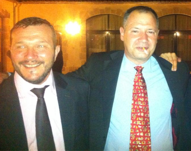 Robert Ottaviani et Christophe Pacotte en septembre 2013. Robert Ottaviani et Christophe Pacotte en septembre 2013.