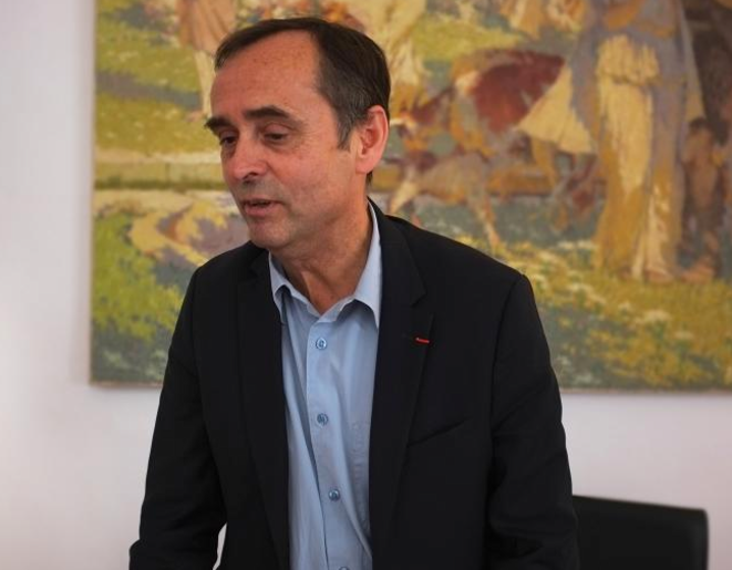 Robert Ménard, le 6 novembre 2014. © M.T. / Mediapart Robert Ménard, le 6 novembre 2014. © M.T. / Mediapart