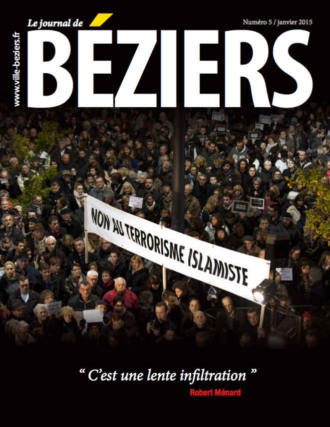 Le dernier numéro du journal municipal de Béziers. Le dernier numéro du journal municipal de Béziers.