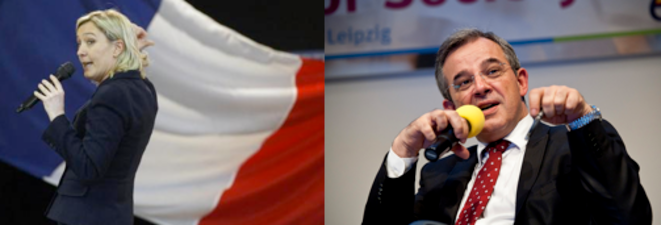 M. Le Pen et T. Mariani © Reuters/Flickr