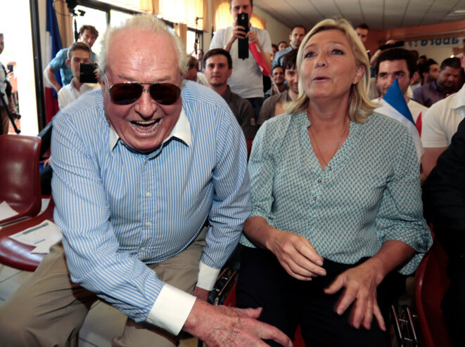 Les Le Pen à Fréjus, en septembre 2014. © Reuters Les Le Pen à Fréjus, en septembre 2014. © Reuters
