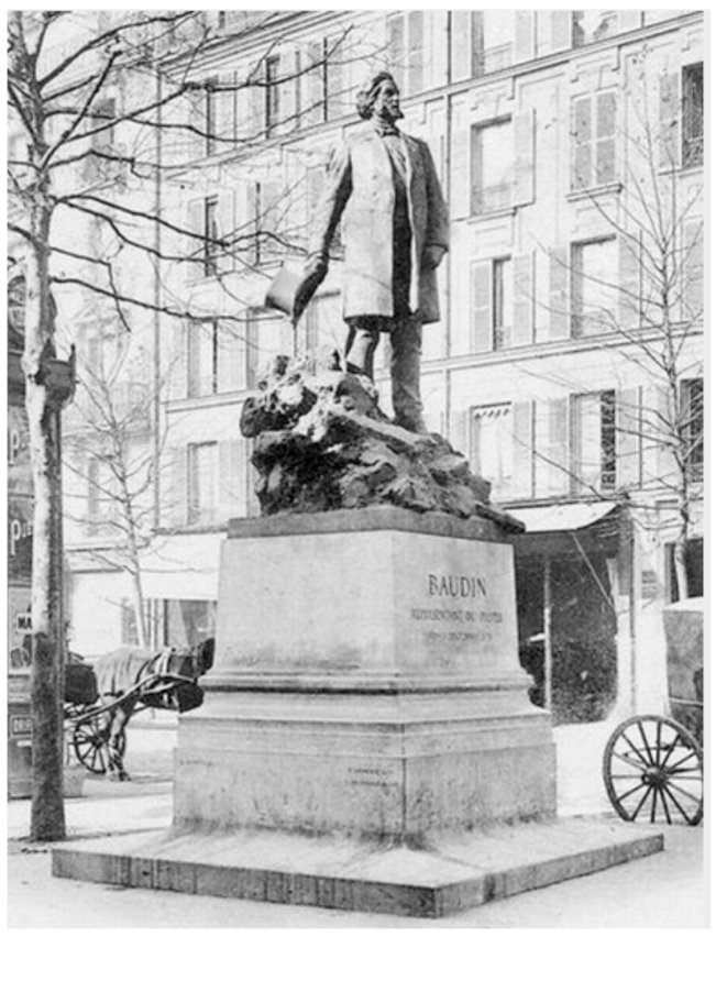 La statue de Baudin détruite par Vichy La statue de Baudin détruite par Vichy