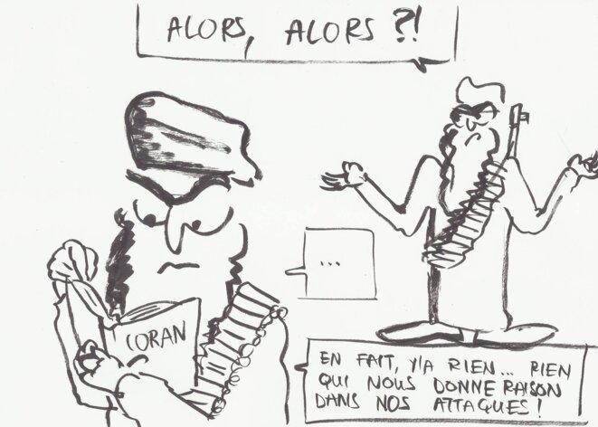 Chercher une douille dans un livre saint...